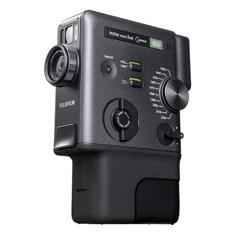 Fujifilm Instax Mini Evo Cinema 3-in-1 Hybrid Instant Camera for Video, Still Images, and Smartphone Printer