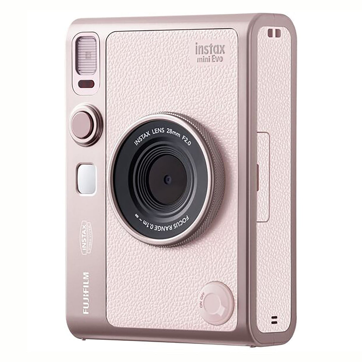 Fujifilm Instax Mini Evo Hybrid Instant Camera, Gentle Rose