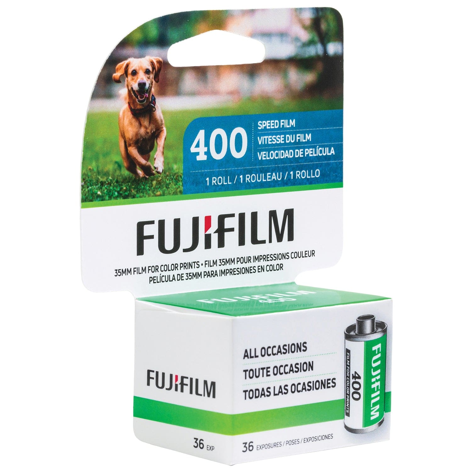 Fujifilm ISO 400 36-Exposure Color Negative Film, 1 Pack