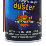 Dust-Off Disposable Electronics Gaming Duster with Straw, 10 Oz.