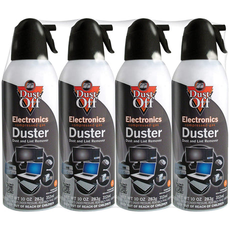 Dust-Off 10oz Electronics Dusters, 4 pk