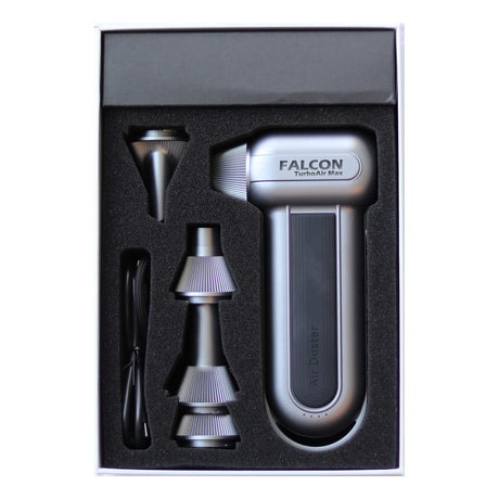 Falcon TurboAir Max 3-Speed Rechargeable Electronic Compressed Air Duster