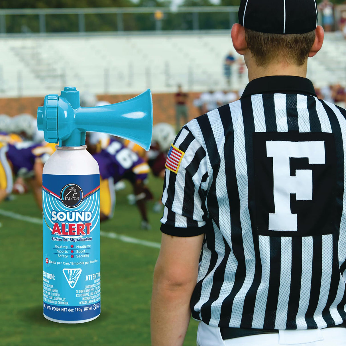 Falcon Sound Alert Signal Horn, 6 Oz.