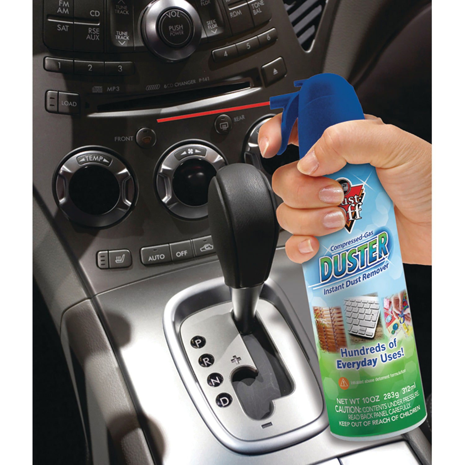 Dust-Off Compressed Gas Duster, 1 Pack