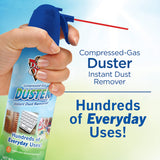 Dust-Off Compressed Gas Duster, 2 Pack