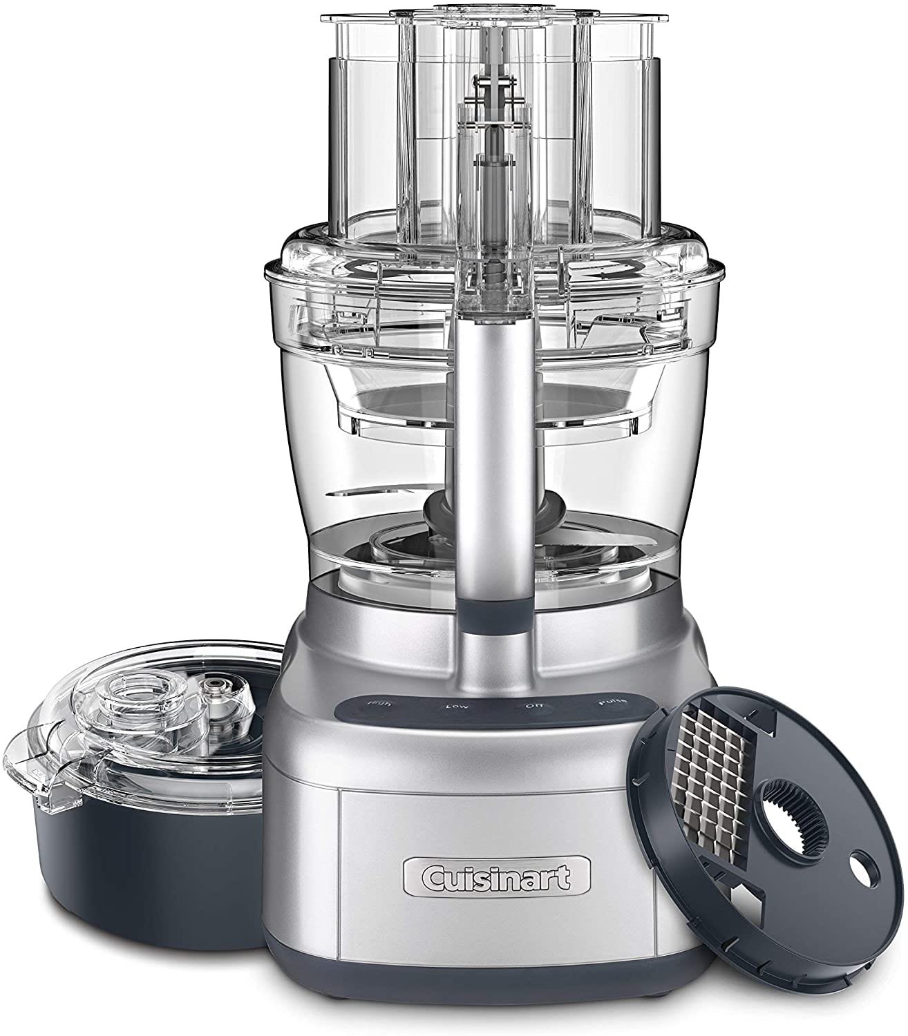 Cuisinart Elemental 13-Cup Food Processor and Dicing Kit, Silver - Certified Refurbished