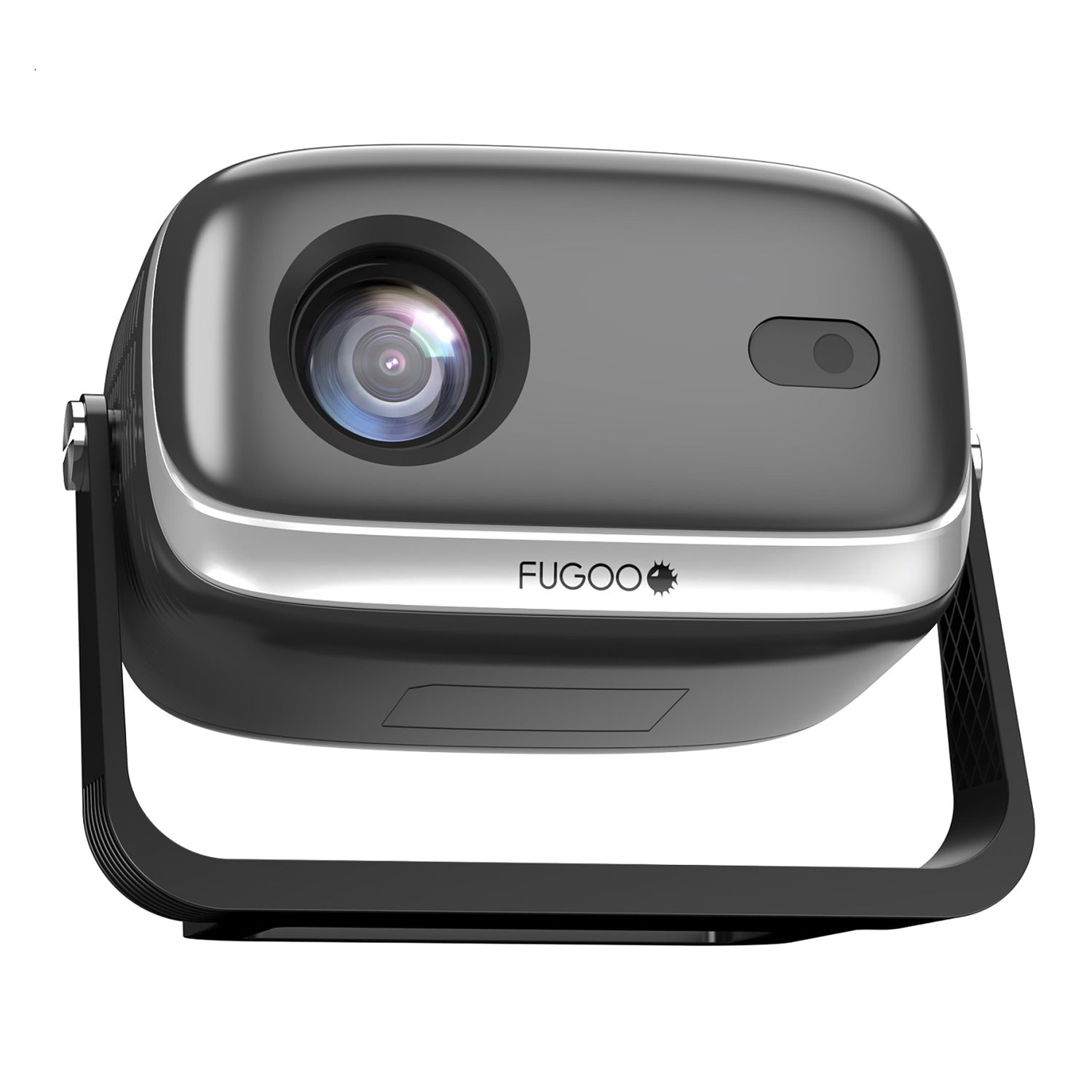 Fugoo Outdoor Projector Bundle with 1080p Projector, 15.7-In. Bluetooth Sound Bar, 120-In. Screen, and Adjustable Tripod