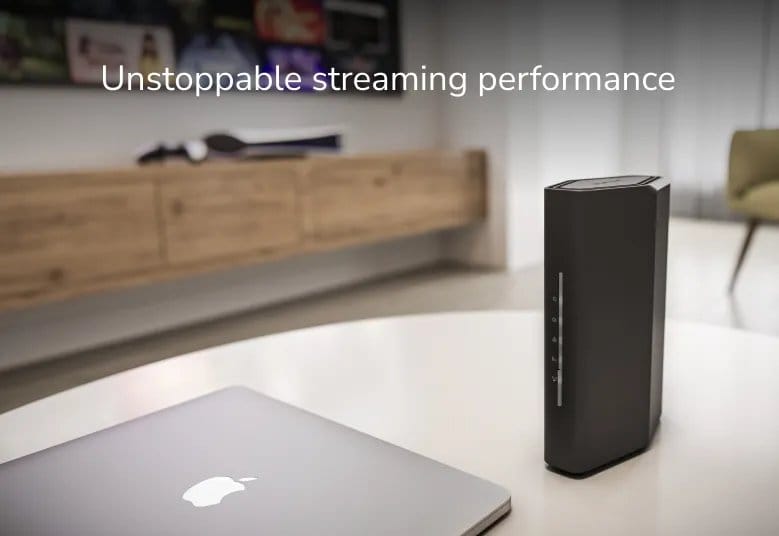 NETGEAR Nighthawk Dual-Band WiFi 7 Router RS100, BE3600 Speed up to 3.6 Gbps, Covers 2000 sq. ft., 2.5 Gig Port - Certified Refurbished