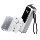 Anker Laptop Power Bank (25K, 165W, Built-In and Retractable Cables)