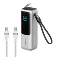 Anker Laptop Power Bank (25K, 165W, Built-In and Retractable Cables)