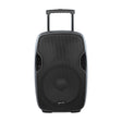 Gemini AS-15TOGO Portable Bluetooth PA Speaker with Integrated Mixer and Wired Microphone, Black