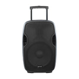 Gemini AS-15TOGO Portable Bluetooth PA Speaker with Integrated Mixer and Wired Microphone, Black