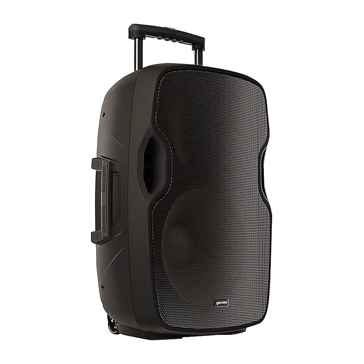 Gemini AS-15TOGO Portable Bluetooth PA Speaker with Integrated Mixer and Wired Microphone, Black