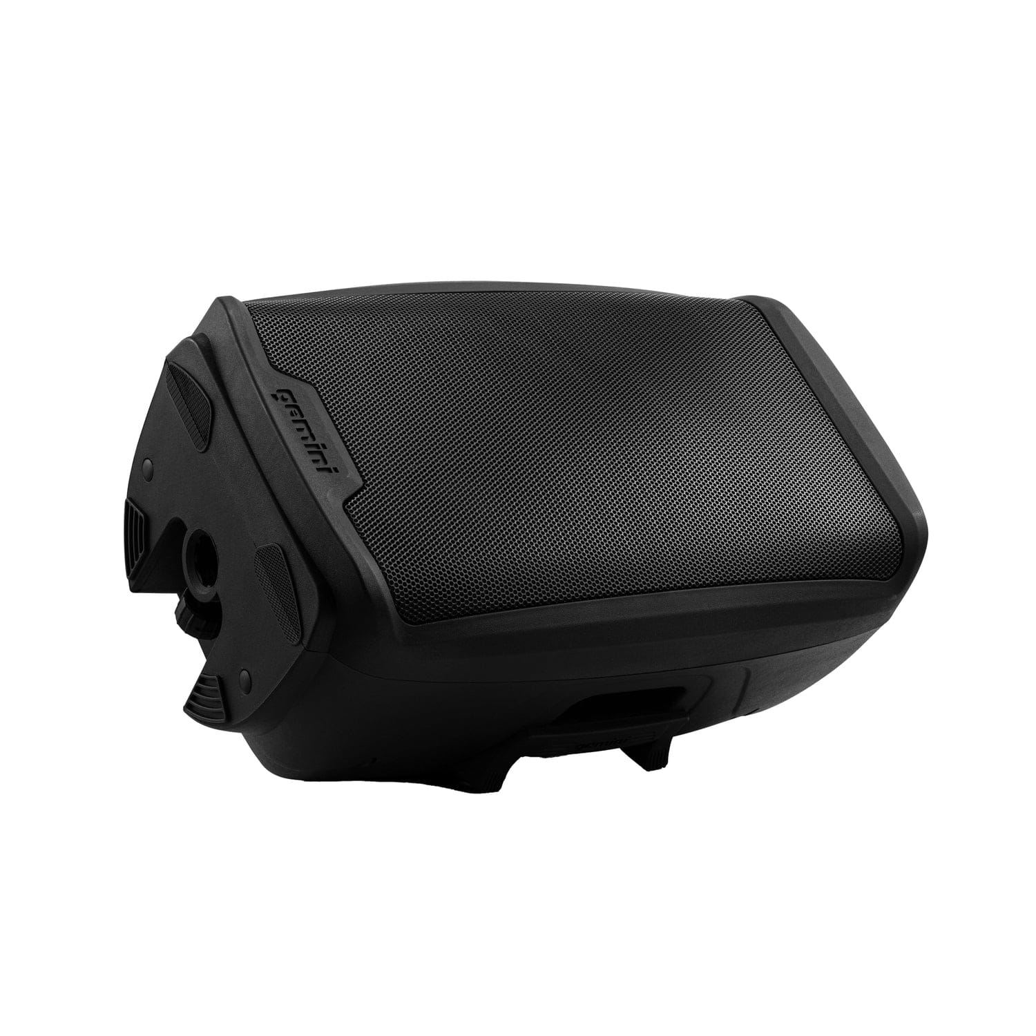Gemini AS Series Bluetooth Portable PA Speaker Kit with Stand and Wired Microphone, Black, AS-2115BT-PK