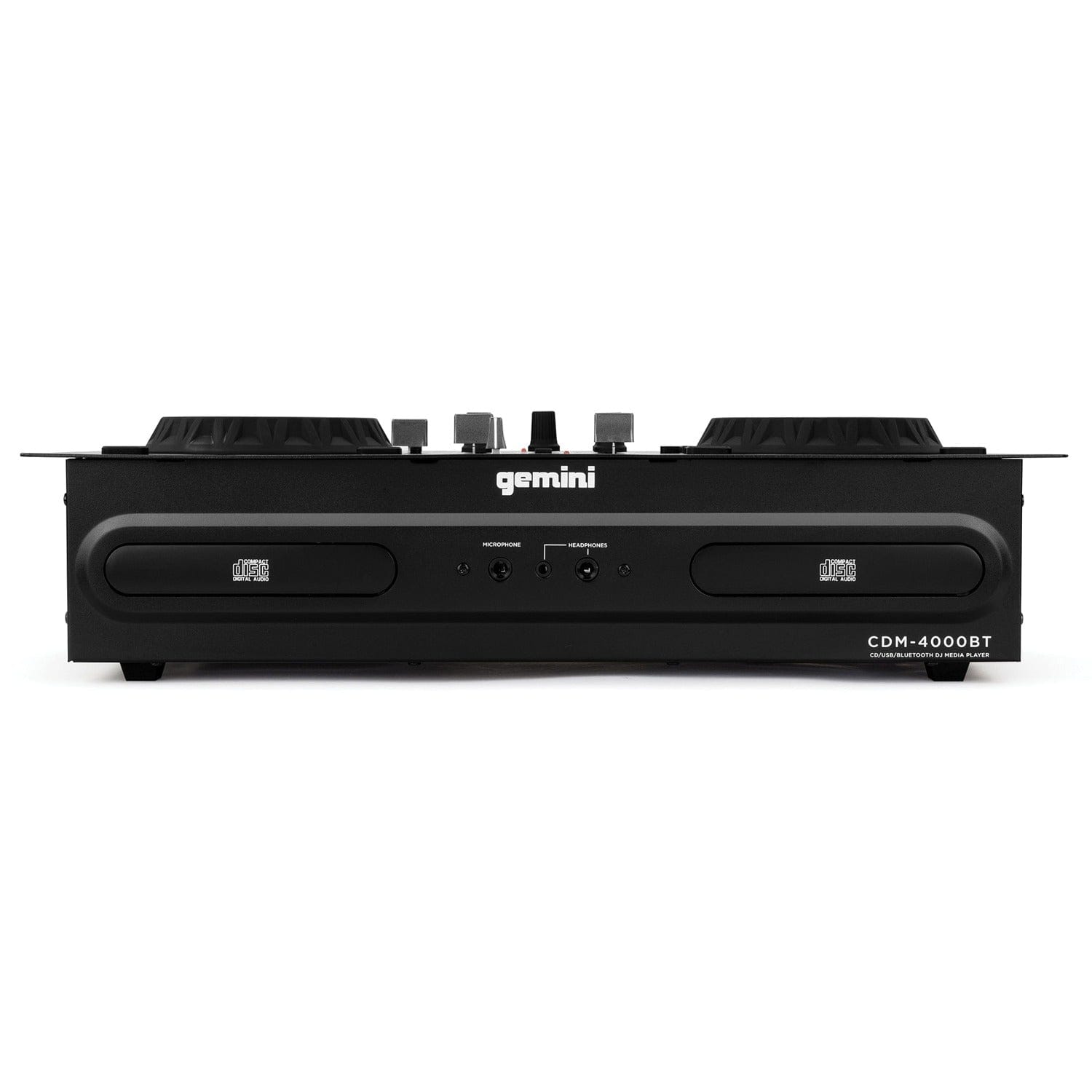 Gemini CD/USB DJ Media Player with Bluetooth, Black, CDM-4000BT