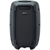 Gemini Bluetooth Portable PA System with Speakers, Mixer, and Wired Microphone, Black, SS-210MXBLU