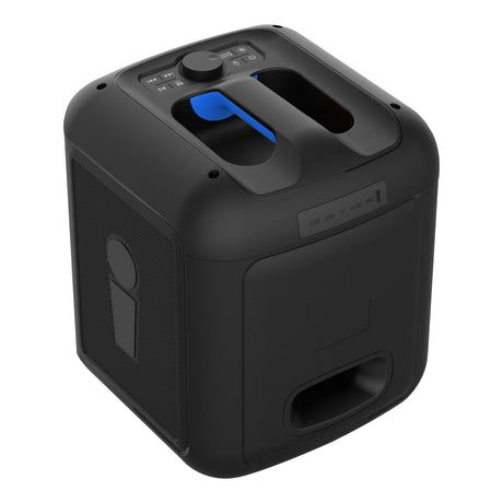 Gemini GGO Series Portable Bluetooth TWS Karaoke Speaker with Lights, Microphone, and Remote, Black, GGO-650L