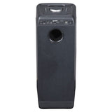 Gemini GLS Series Portable Bluetooth  Dual-Woofer Speaker System with LED Lights, Microphone, and Remote, True Wireless, Black, GLS-550