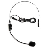 Gemini GMU-HSL100 UHF Single-Channel Wireless Microphone System with Headset Microphone and Lavalier Microphone