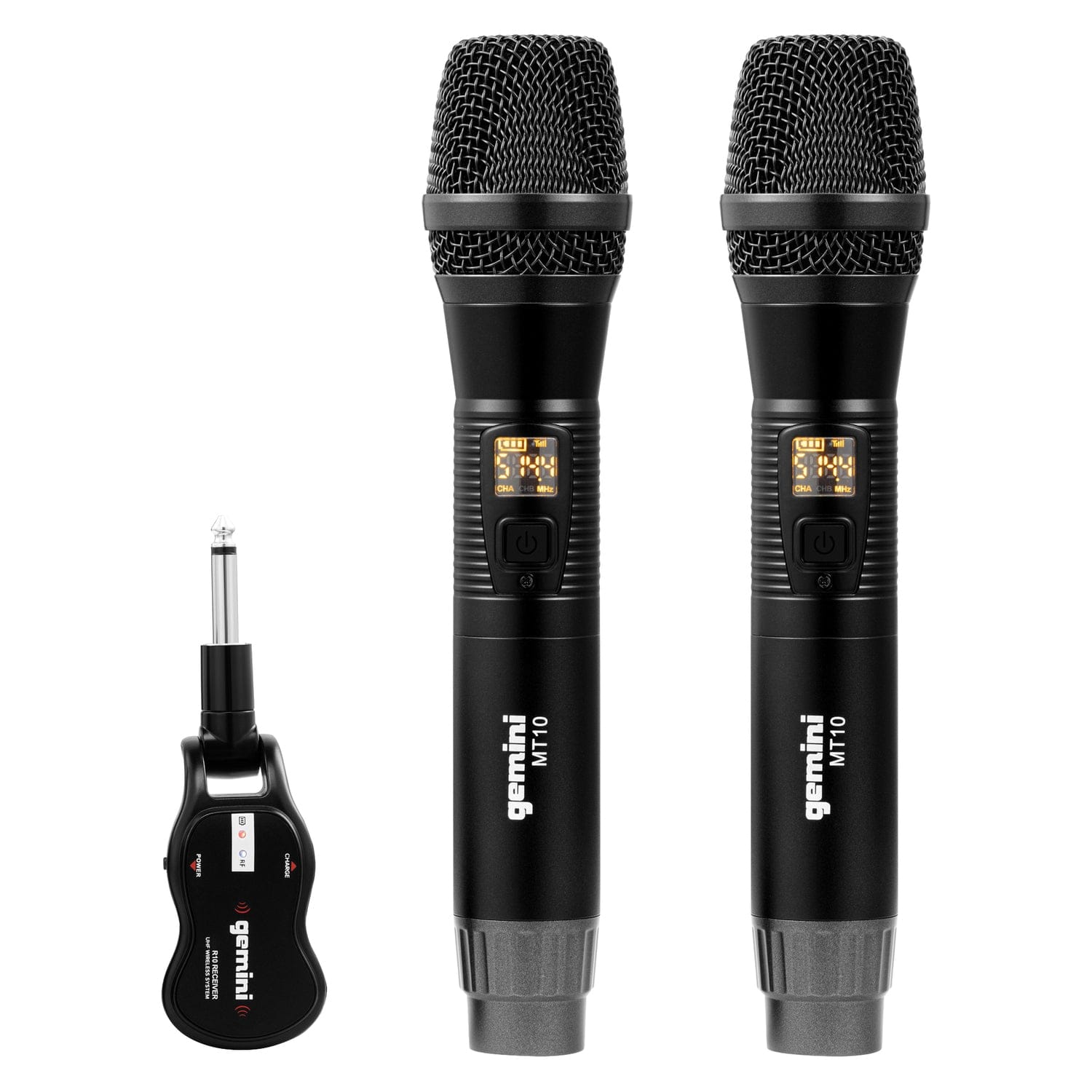 Gemini GMU-M200 UHF Dual Wireless Microphone System