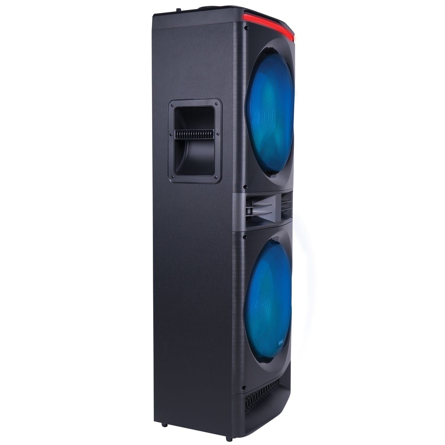 Gemini GPK Series Portable Bluetooth True Wireless Home Karaoke Speaker System with LED Lights, Microphone, and Remote, Black, GPK-1200