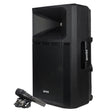 Gemini GSP Series Portable Bluetooth True Wireless PA Speaker with Media Player and Microphone, Black, GSP-2200