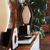 Gemini TT-900B Belt-Drive 3-Speed Turntable System with Bluetooth and Stereo Speakers, White