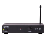 Gemini UHF-01HL-F2 UHF Single-Channel Wireless Microphone System with Headset and Lavalier Microphones