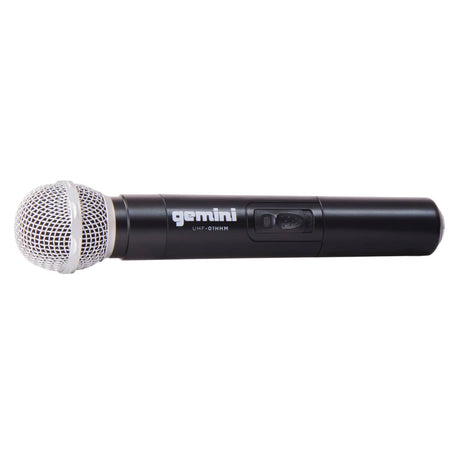 Gemini UHF-01M-F1 UHF Single-Channel Wireless Microphone System with Handheld Microphone