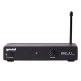 Gemini UHF-01M-F1 UHF Single-Channel Wireless Microphone System with Handheld Microphone