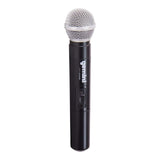 Gemini UHF-04M-S1234 UHF 4-Channel Wireless Microphone System with 4 Handheld Microphones and Receiver