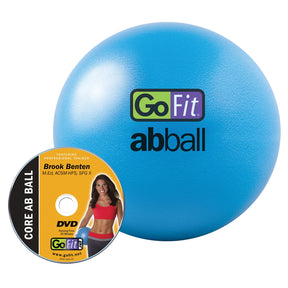GoFit 20 cm Core Ab Ball with Training DVD and Inflation Tube