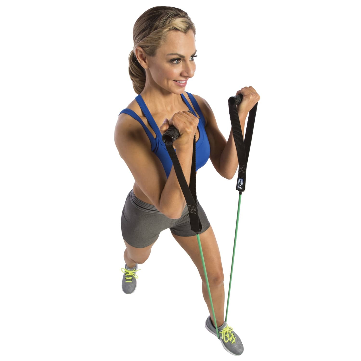 GoFit Pro-Grade Power Resistance Tube with Handles, Green