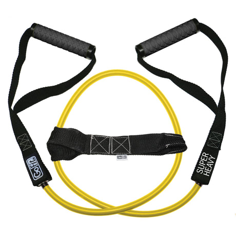 GoFit Pro-Grade Power Resistance Tube with Handles, Yellow