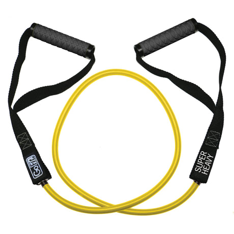 GoFit Pro-Grade Power Resistance Tube with Handles, Yellow