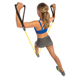 GoFit Pro-Grade Power Resistance Tube with Handles, Yellow