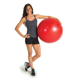 GoFit Pro Grade Stability Guide Ball with Pump, 65cm, Red