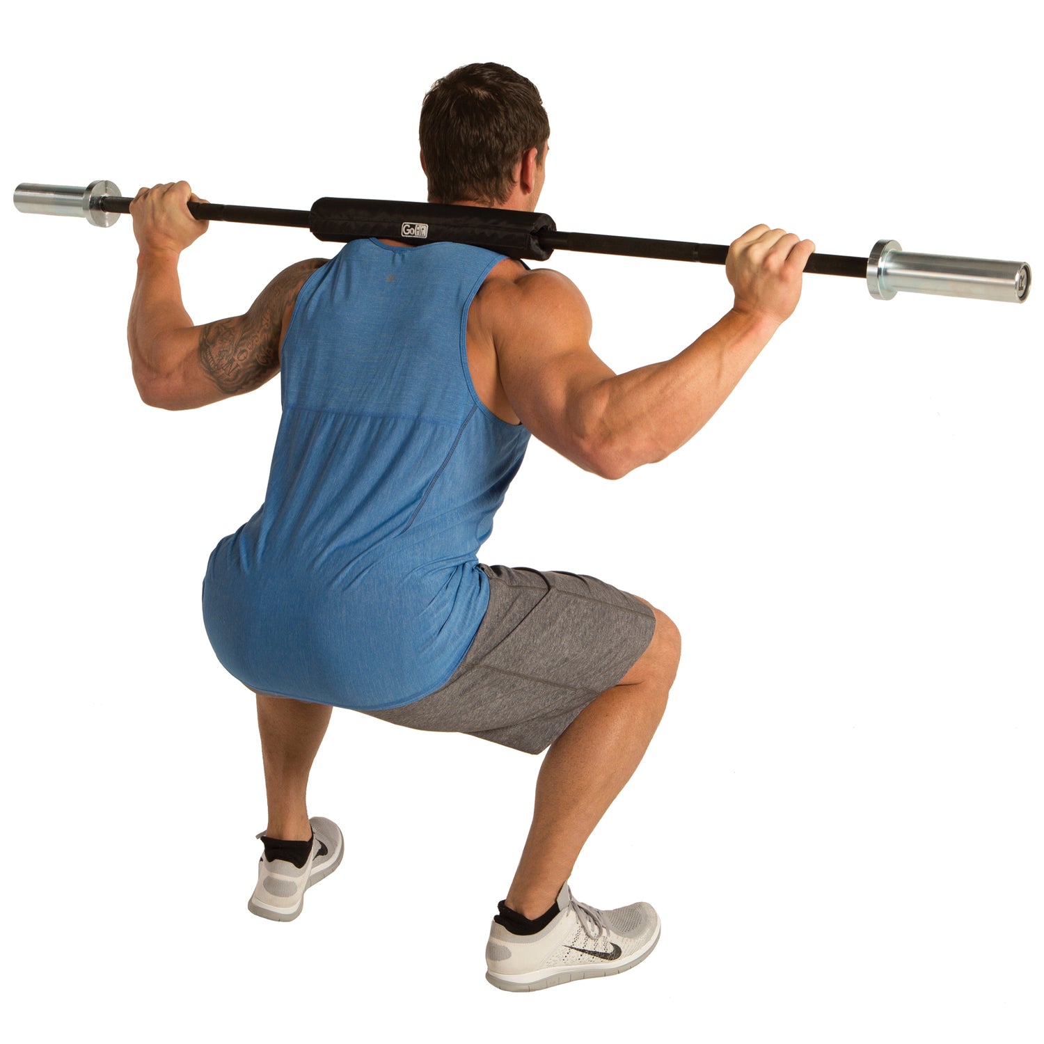 GoFit 16-In. Olympic Barbell Pad