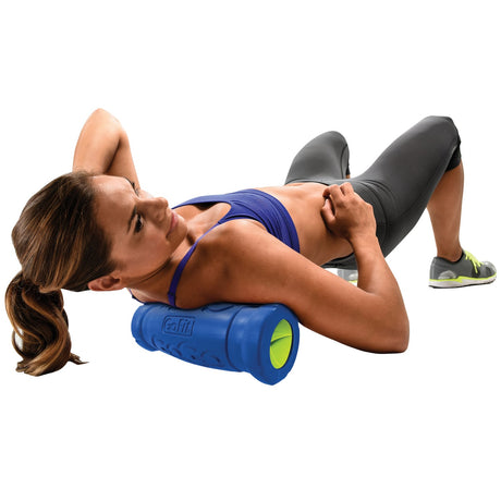 GoFit 12-In. Go-Size Barrel Roller with Massage Ball