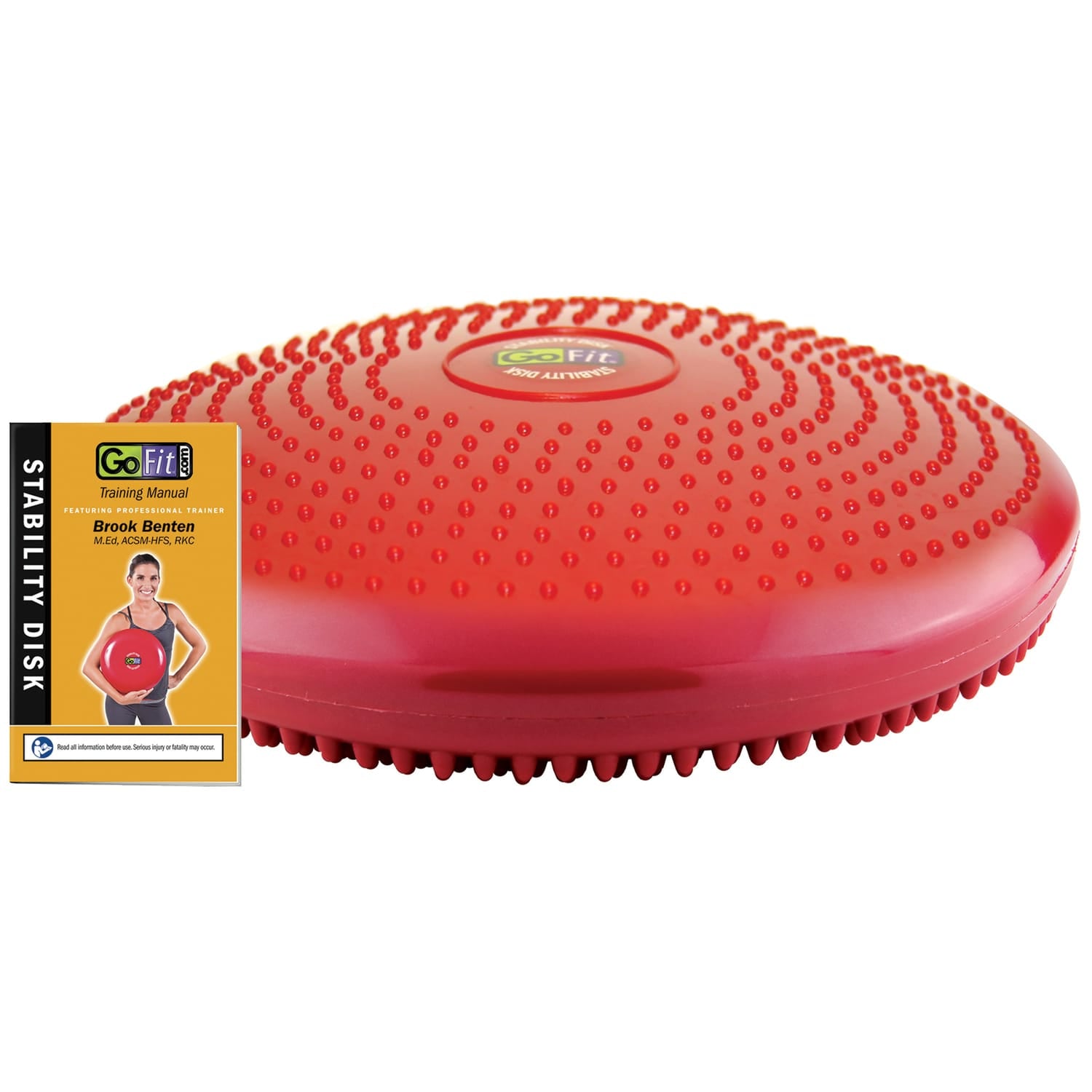 GoFit 13-Inch Core Balance Disk with Inflation Needle