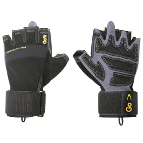 GoFit Diamond-Tac Wrist-Wrap Gloves, X Large