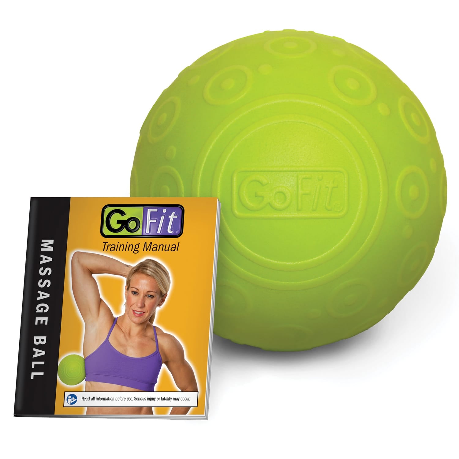 GoFit 5-Inch Deep-Tissue Massage Ball