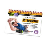GoFit 13-In. Extreme Go Roller with UltraFin Core, Black