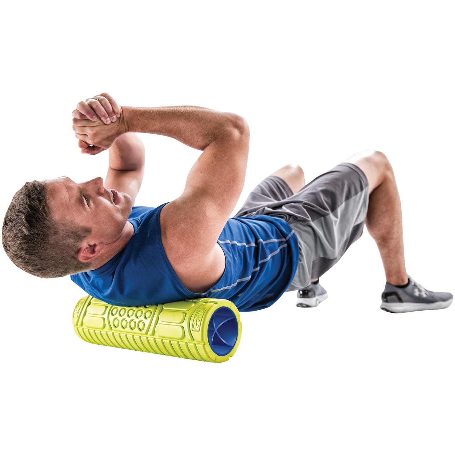 GoFit 18-In. Go Roller with UltraFin Core, Green