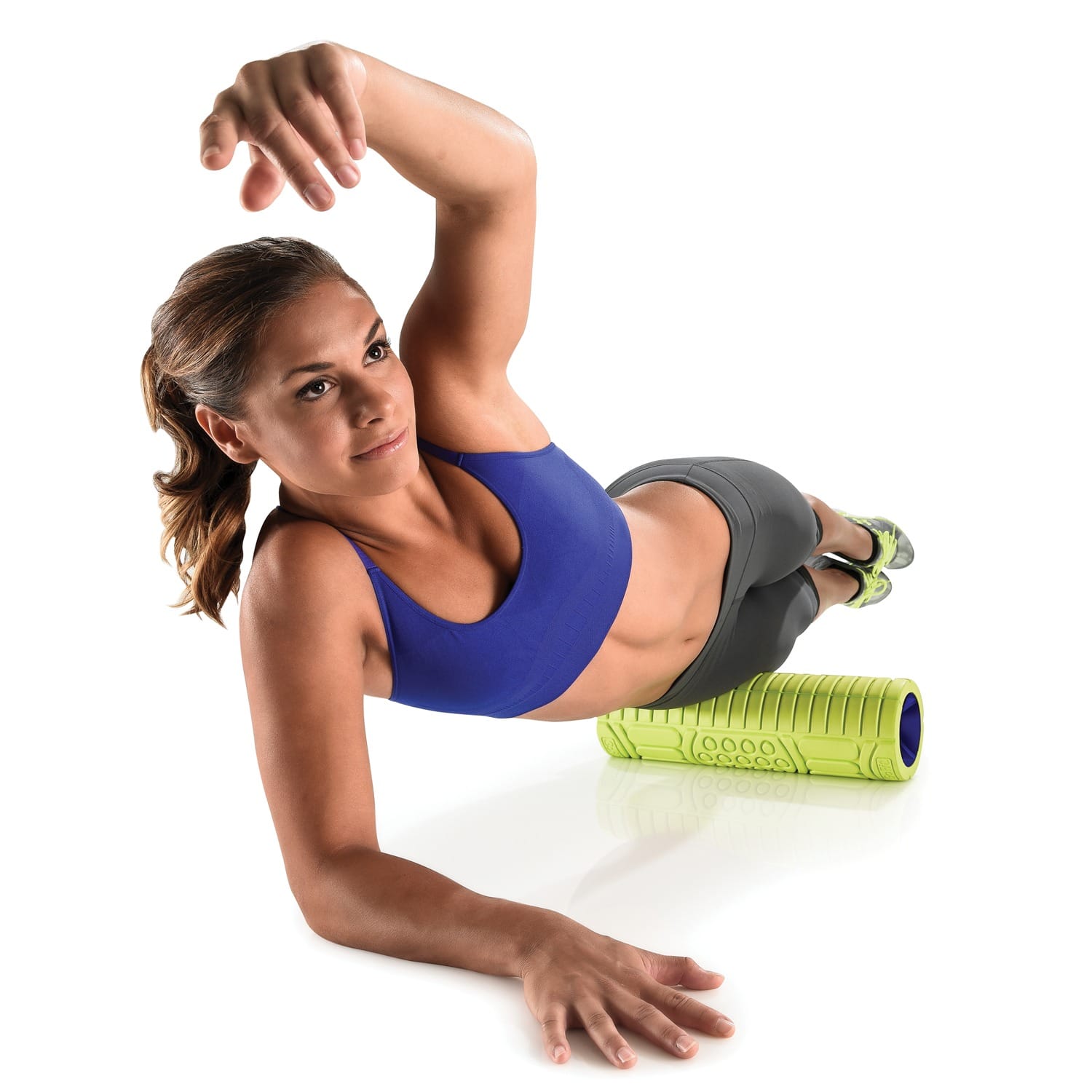 GoFit 18-In. Go Roller with UltraFin Core, Green