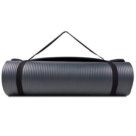 GoFit 2-Foot x 6-Foot Fitness Mat with Carrying Strap