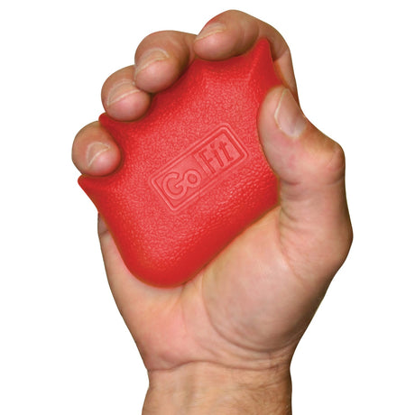 GoFit Gel Hand Grip, Firm, Red
