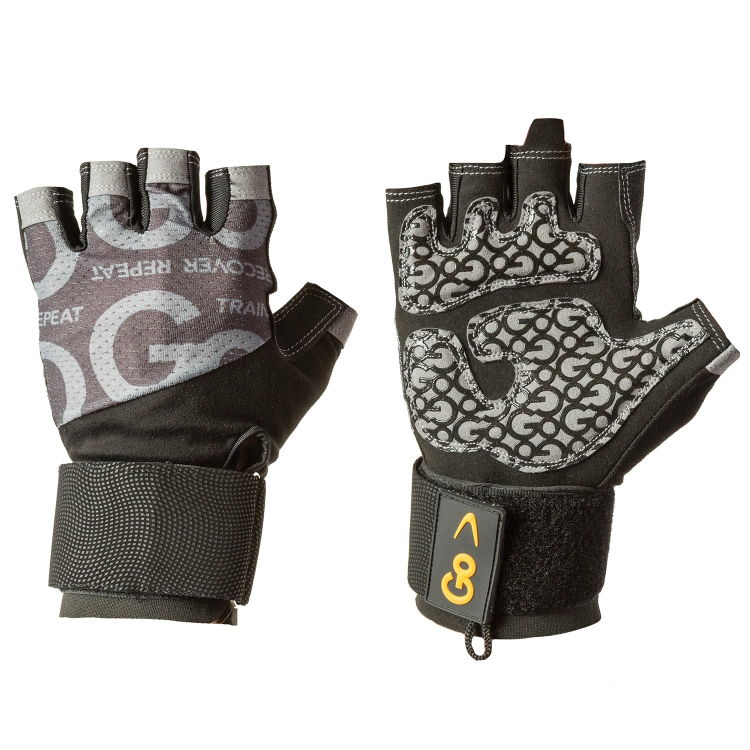 GoFit Pro Trainer Wrist-Wrap Gloves, Medium