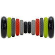 GoFit Interchangeable Ring Roller RFX with 10 Interchangeable Massage Rings