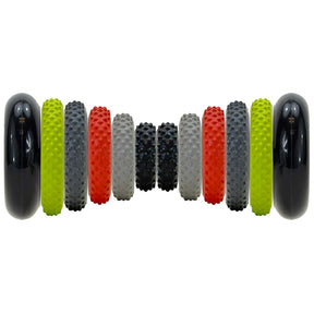 GoFit Interchangeable Ring Roller RFX with 10 Interchangeable Massage Rings